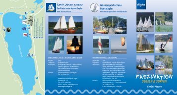 Faszination SEGELN & SURFEN Großer Alpsee