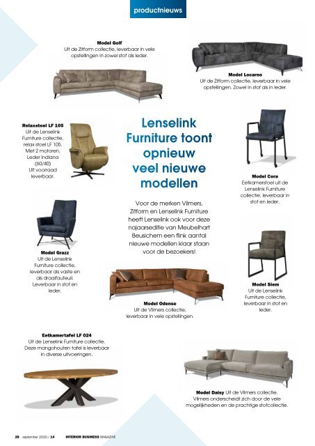 Interior Business Magazine 14 - Meubelhart Beusichem special