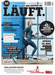 LÄUFT. Das Magazin des Frankfurter Laufshop