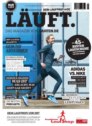 LÄUFT. Das Magazin des Frankfurter Laufshop