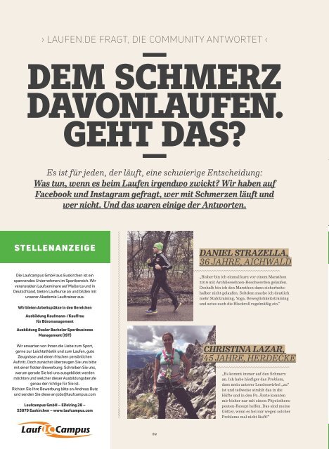 LÄUFT. Das Magazin des Frankfurter Laufshop