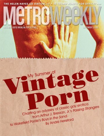 My Summer of Vintage Porn - September 3, 2020