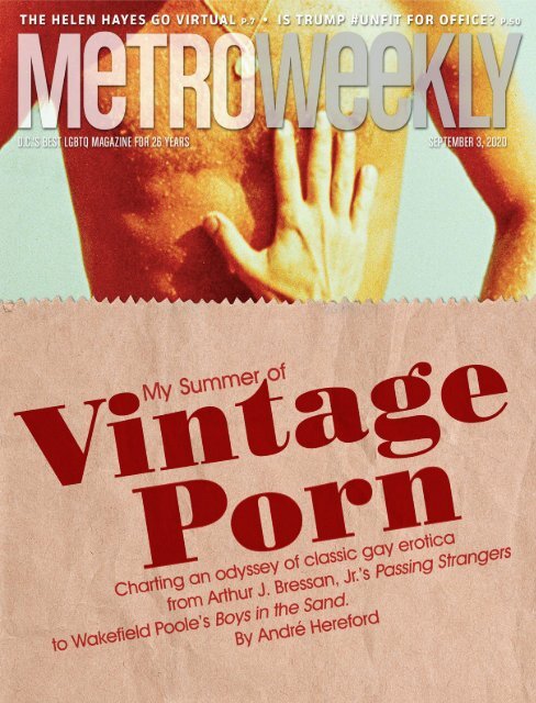 488px x 640px - My Summer of Vintage Porn - September 3, 2020