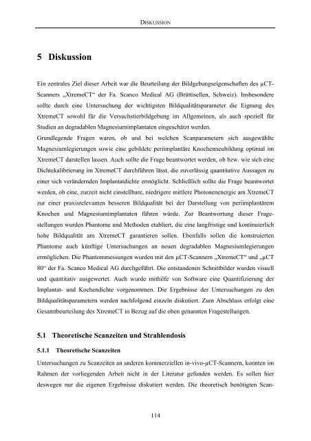 Tierärztliche Hochschule Hannover Entwicklung von Methoden zur ...