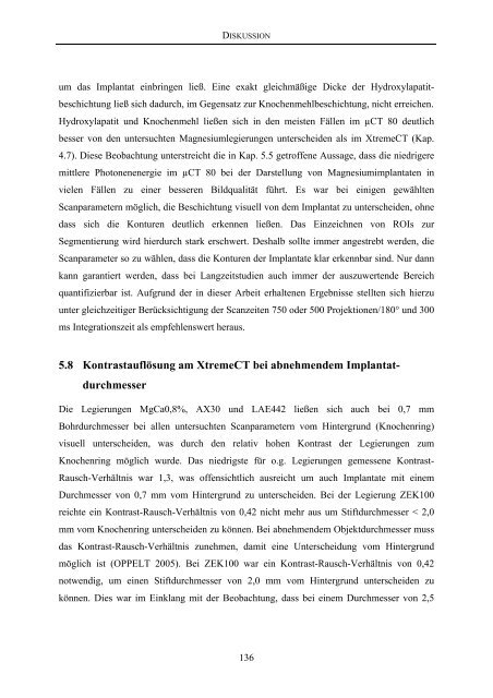 Tierärztliche Hochschule Hannover Entwicklung von Methoden zur ...