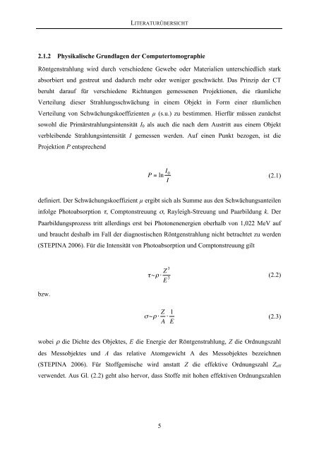 Tierärztliche Hochschule Hannover Entwicklung von Methoden zur ...