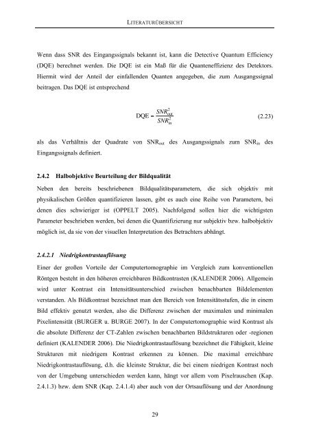 Tierärztliche Hochschule Hannover Entwicklung von Methoden zur ...