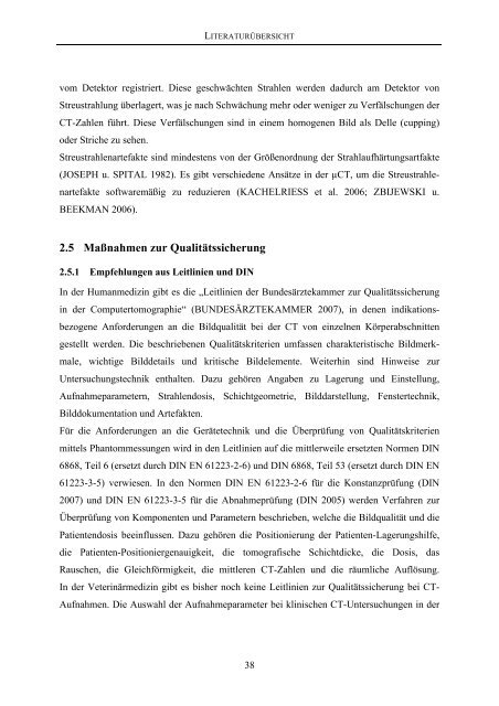 Tierärztliche Hochschule Hannover Entwicklung von Methoden zur ...