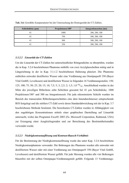 Tierärztliche Hochschule Hannover Entwicklung von Methoden zur ...