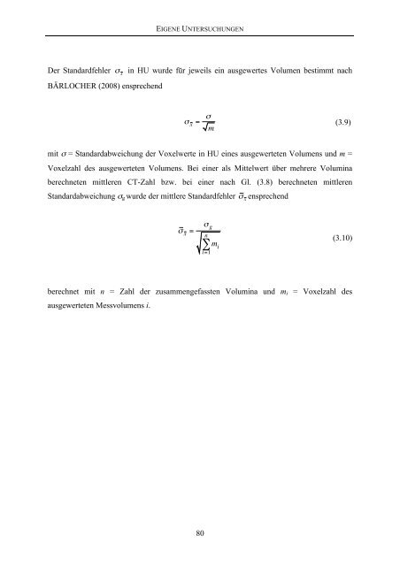 Tierärztliche Hochschule Hannover Entwicklung von Methoden zur ...