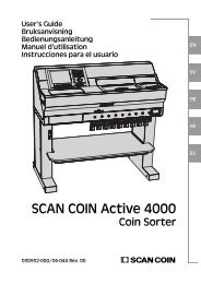 SCAN COIN Active 4000 - Sider - SCAN COIN