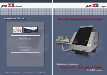 Scanner & Messmaschine - IMPEX | Leiterplatten GmbH