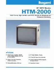 HTM-2000 - Ikegami