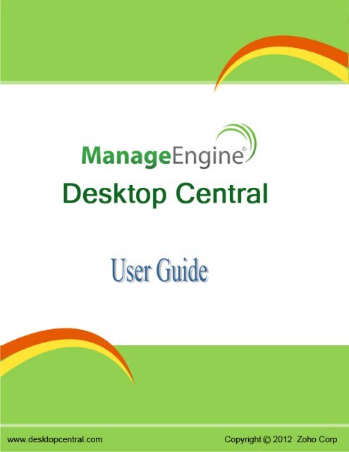 ManageEngine Desktop Central :: Help Documentation