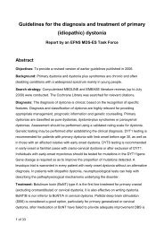 Guidelines for the diagnosis and treatment of primary (idiopathic ...