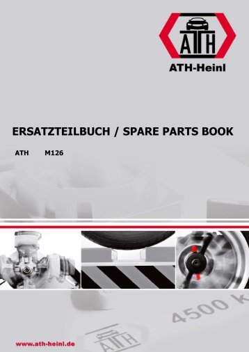 ATH-Heinl ERSATZTEILBUCH SPARE PARTS BOOK M126