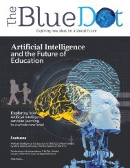 The Blue Dot Issue 9: Artificial Intelligence and the Future of Education