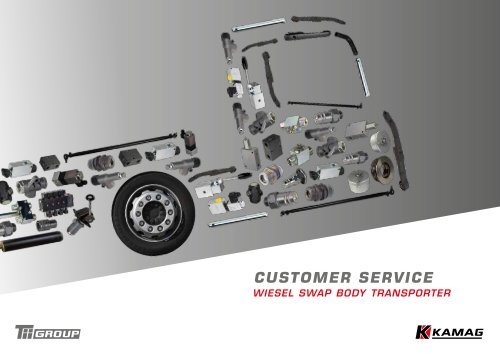 KAMAG WIESEL SWAP BODY TRANSPORTER