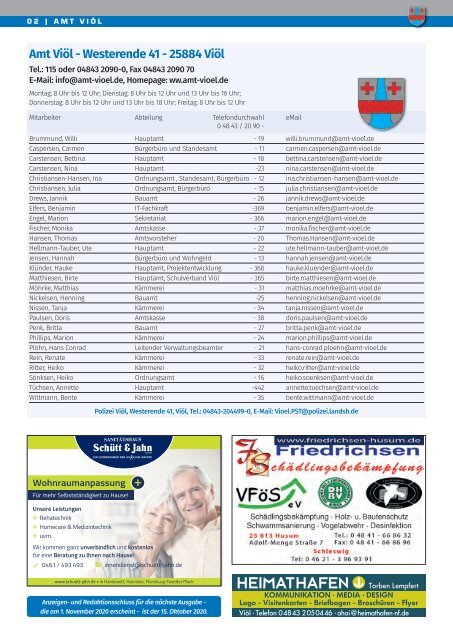 Amt Viöl AKTUELL 06-2020