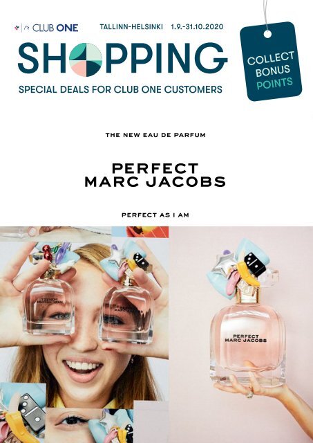 Club One, Tallinn-Helsinki, September-October 2020, Shopping catalogue EST