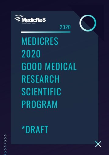 MedicReS 2020 Scientific Program