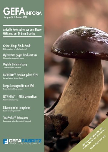 GEFAinform 2020 – Nachrichten für die Grüne Branche