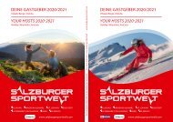 Salzburger Sportwelt Gastgeberverzeichnis