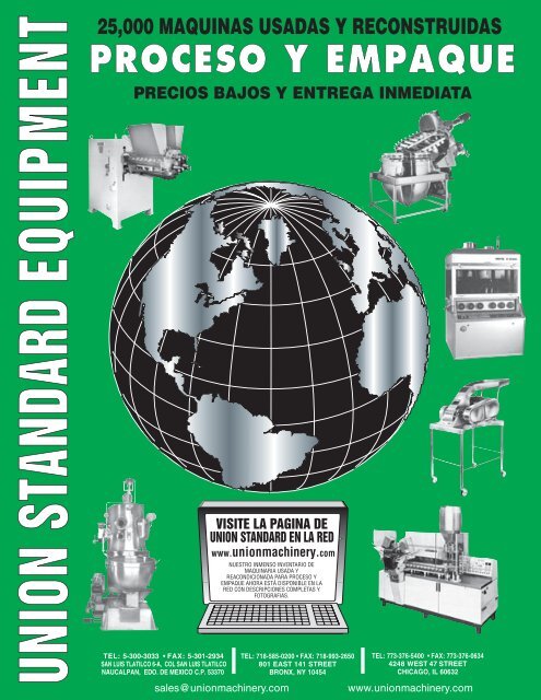 Union Standard Catalog-Spanish - Union Standard Equipment and ...