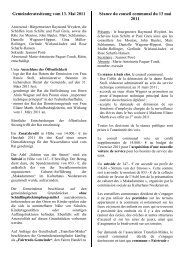 Gemeinderatssitzung vom 18 - Niederanven