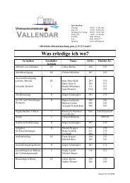 Was erledige ich wo? - Verbandsgemeinde Vallendar