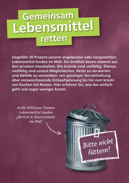 Kreative Resteküche mit Tipps & Tricks