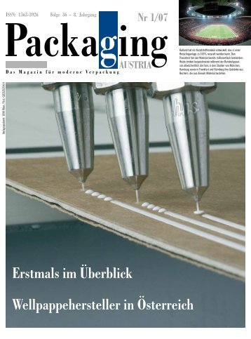 Erstmals im Überblick Wellpappehersteller in ... - Packaging Austria