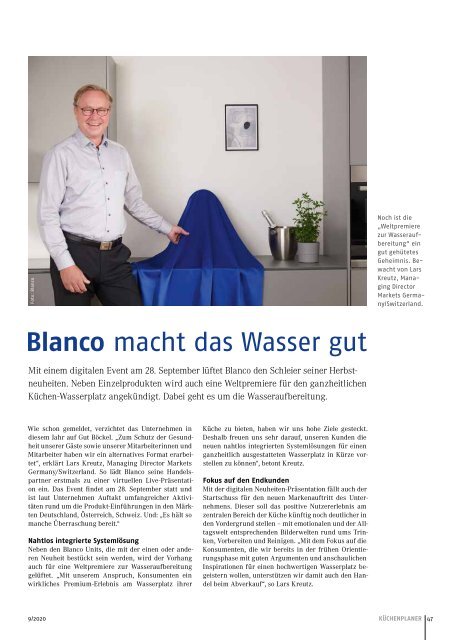 KÜCHENPLANER Ausgabe 09-2020 