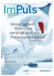 Impuls Das Magazin von LADR & Intermed