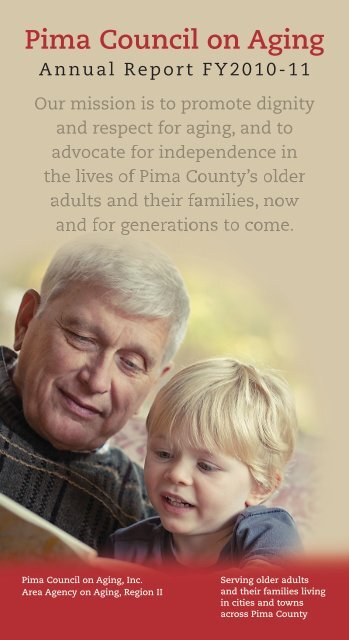 PCOA Annual Report 2010-11.indd - Pima Council on Aging