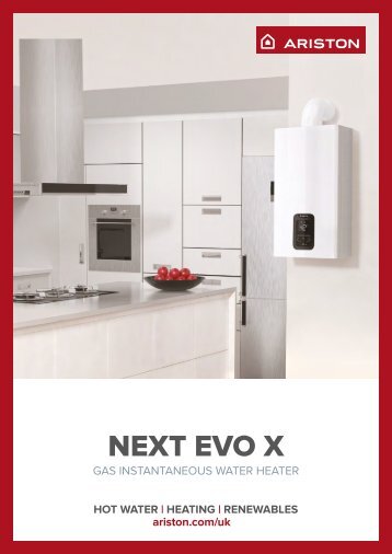 Ariston Thermo - Next Evo X product brochure