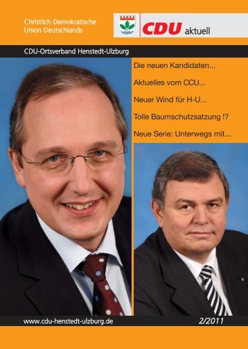 Themen die bewegen - CDU Ortsverband Henstedt-Ulzburg