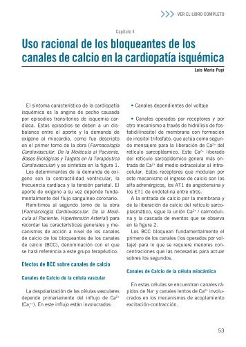 Cardiopatía isquémica - Cap 4