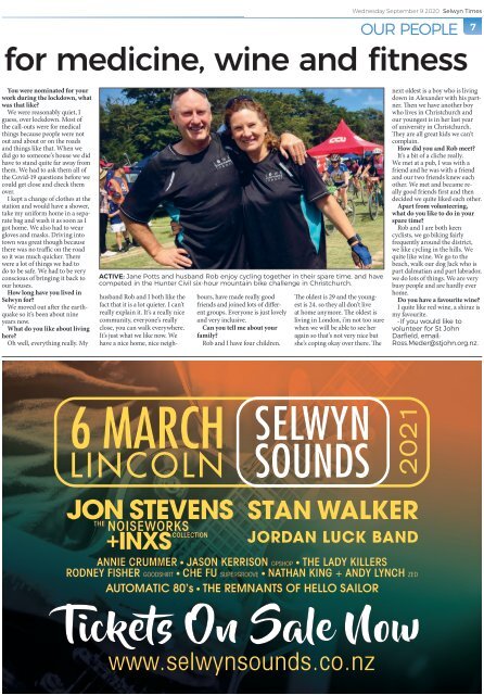 Selwyn Times: September 09, 2020