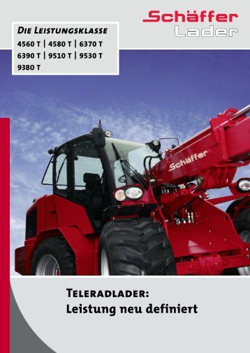 Teleradlader 6370 T / 6390 T - Hoflader - Teleskoplader - Radlader