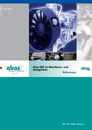 abas-ERP im Maschinen- und Anlagenbau - ABAS Competence ...