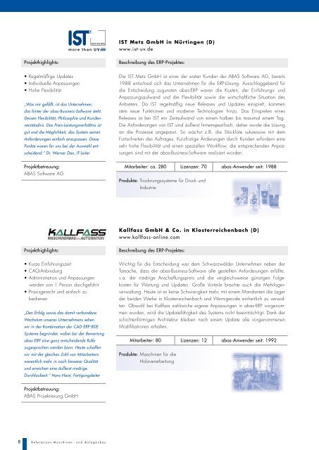 abas-ERP im Maschinen- und Anlagenbau - ABAS Competence ...