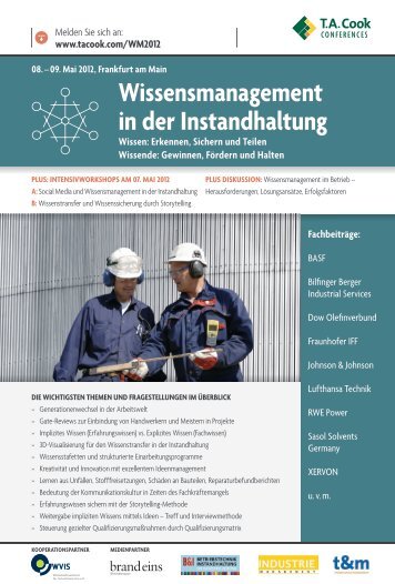 Wissensmanagement in der Instandhaltung - NARRATA Consult