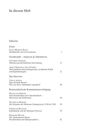 Heft 81-82 - Rosa-Luxemburg-Stiftung
