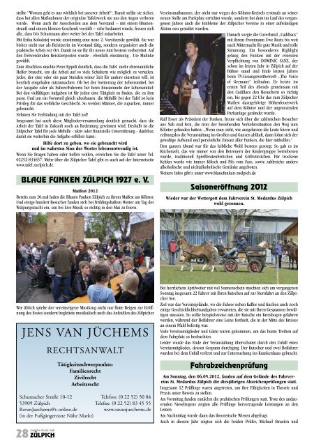 Amtsblatt 05/2012 - Stadt Zülpich
