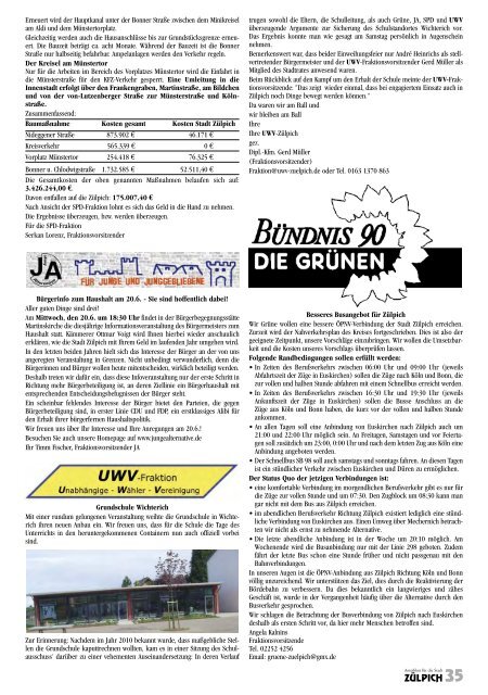 Amtsblatt 05/2012 - Stadt Zülpich