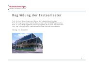 Vorstellung Prof. Dr. - Hochschule Esslingen