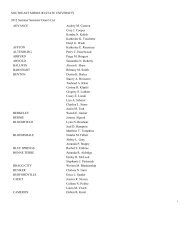 View the Complete Summer 2012 Dean's List - Southeast Missouri ...