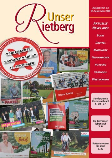 Unser Rietberg Ausgabe 12 vom 09. September 2020