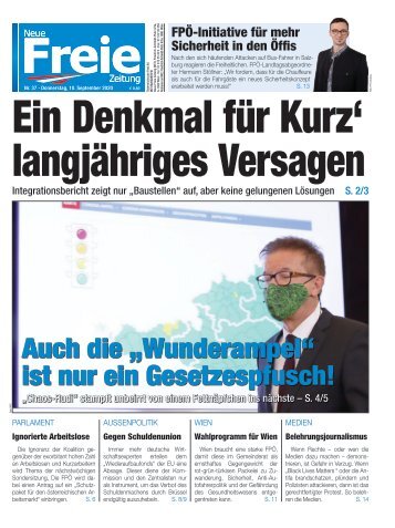 Ein Denkmal für Kurz‘ langjähriges Versagen